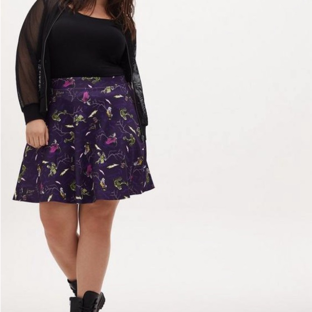 Torrid Universal Monsters Skirt